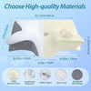 2-in-1 Ergonomic Memory Foam Pillow