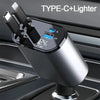 4-In-1 Retractable Auto Charger