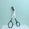 Pink Eyebrow Scissors with Comb