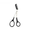 Pink Eyebrow Scissors with Comb