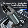 4-In-1 Retractable Auto Charger