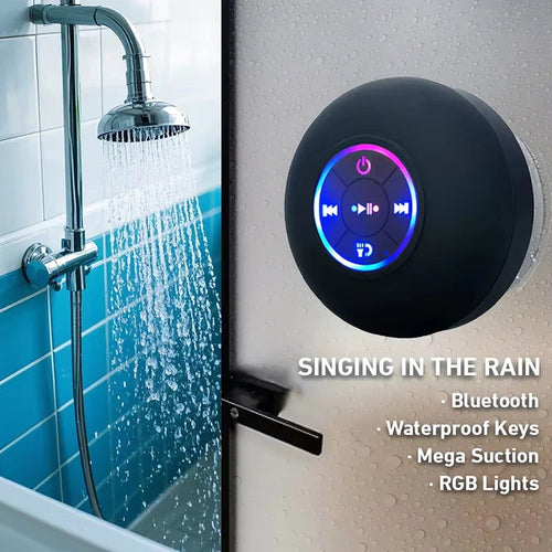 Portable Suction Cup Bluetooth Speaker