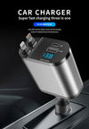 4-In-1 Retractable Auto Charger