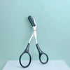 Pink Eyebrow Scissors with Comb